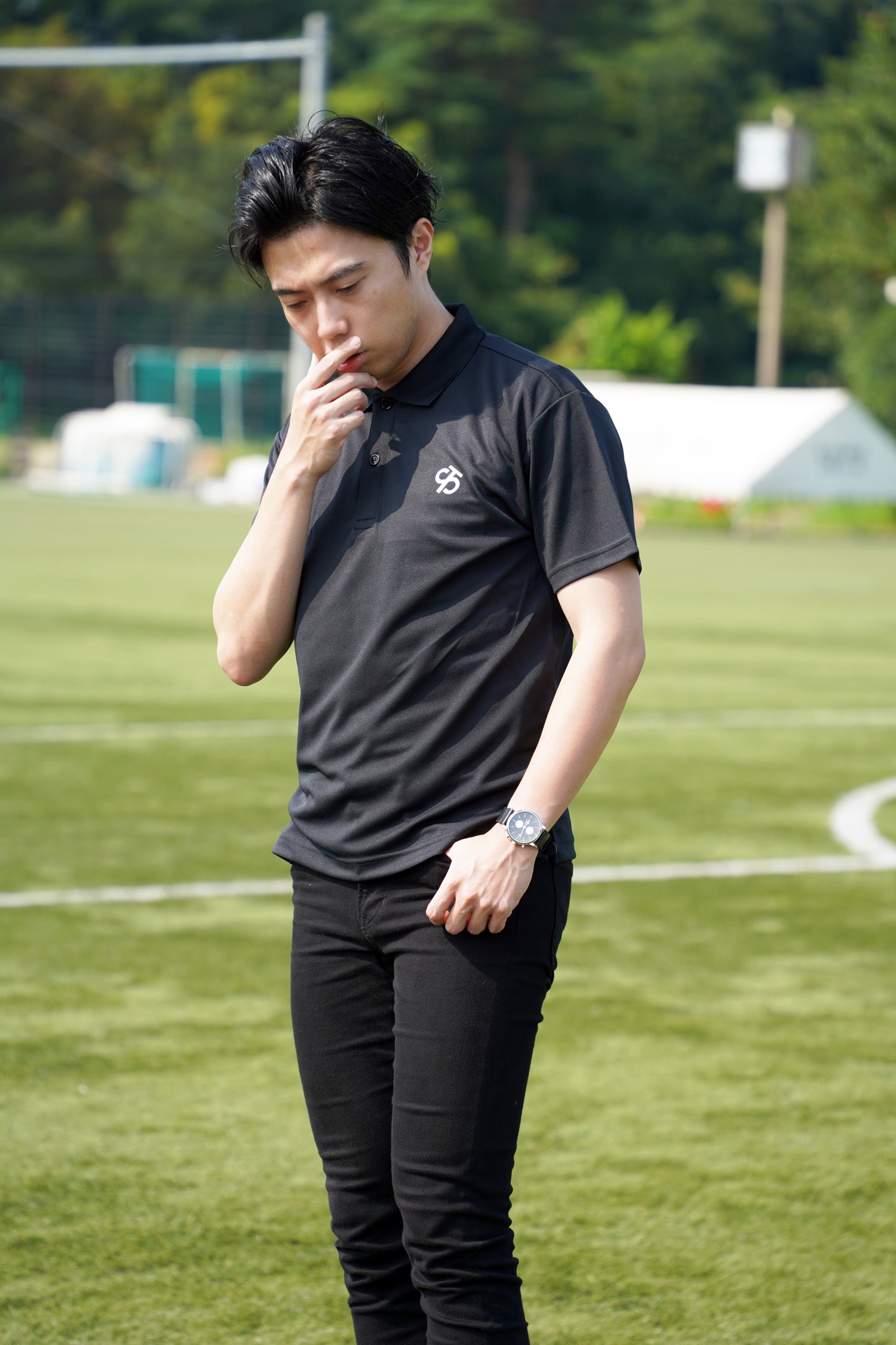 ŠVABO TOKYO BLACK POLO