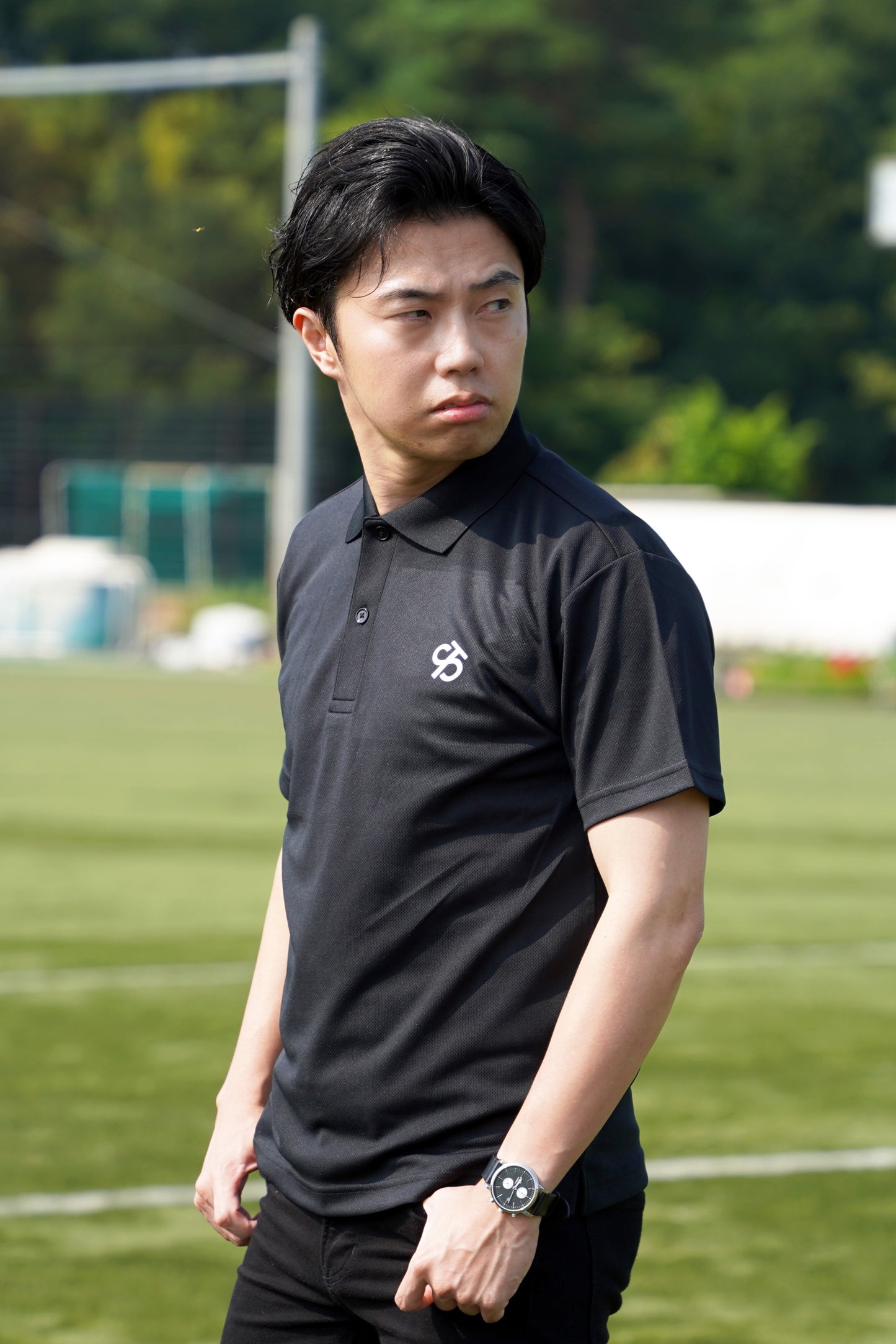 ŠVABO TOKYO BLACK POLO